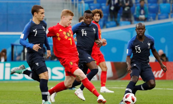 Bélgica vs Francia
